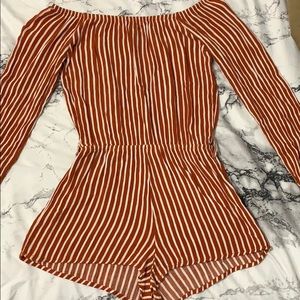 Summer Striped Romper